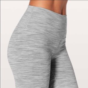 lululemon ombré grey/white high rise leggings